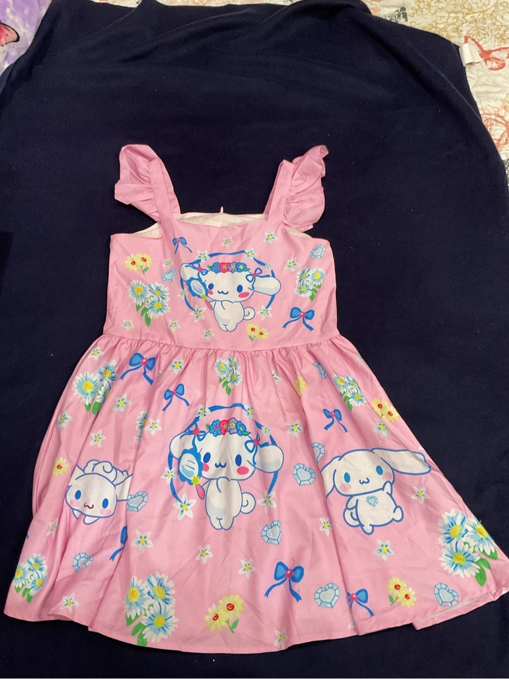 Cinnamoroll Girls Pink Dress Size S/M